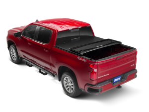GMC Sierra 1500 Tonneau Cover - Tonno Pro - TonnoFold Soft Tri-Fold - `19-`25